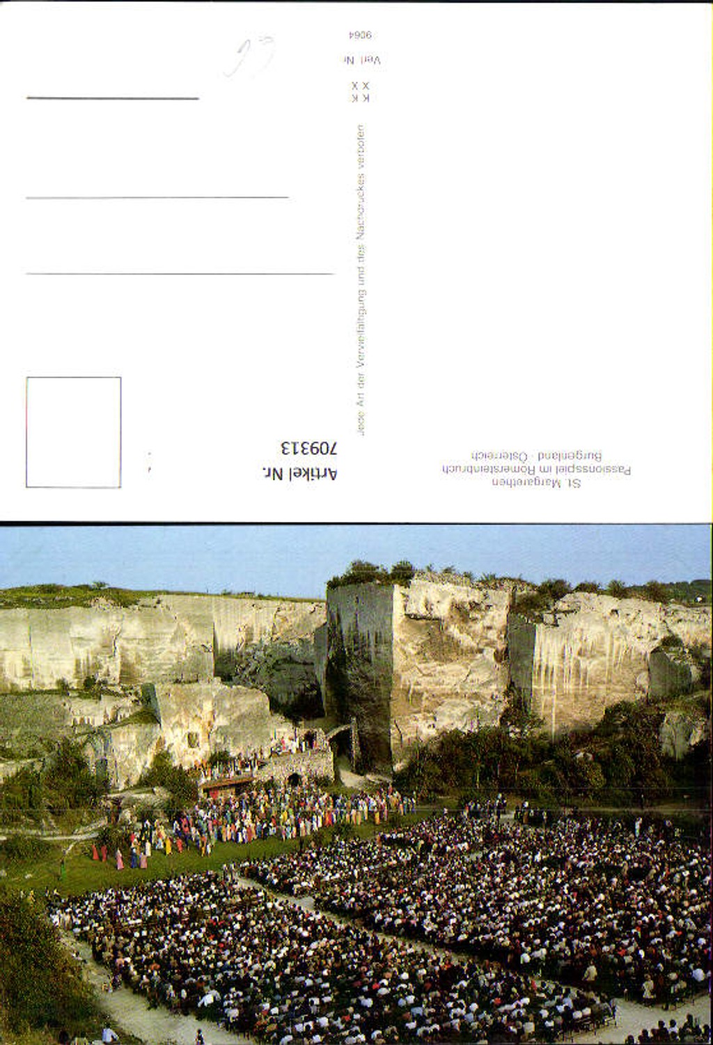 709313 St Margarethen Passionsspiel im Römersteinbruch Theater Steinbruch