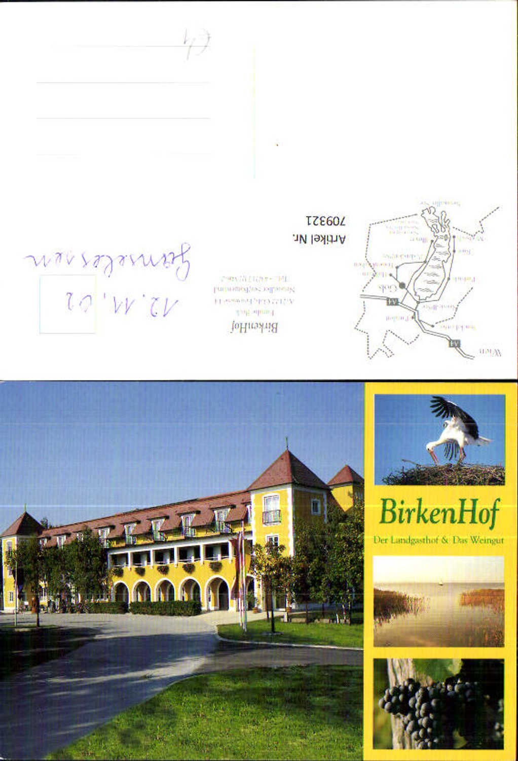 709321 Mehrbild AK Neusiedlersee Birkenhof Gols Weingut