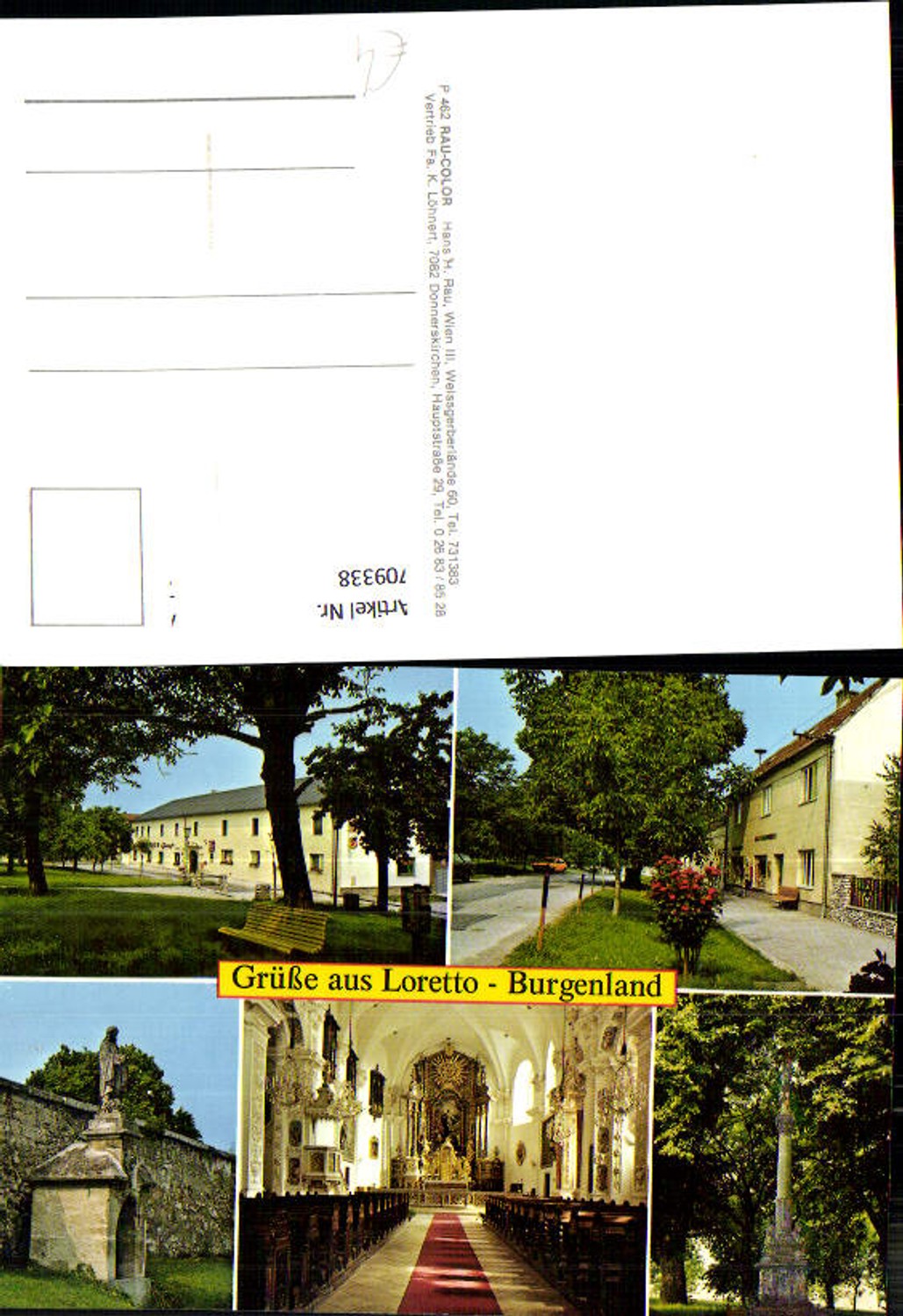 709338 Mehrbild AK Loretto Burgenland Ansichten