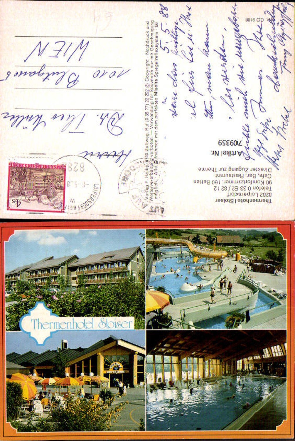 709359 Loipersdorf Thermenhotel Stoiser Freibad Hallenbad