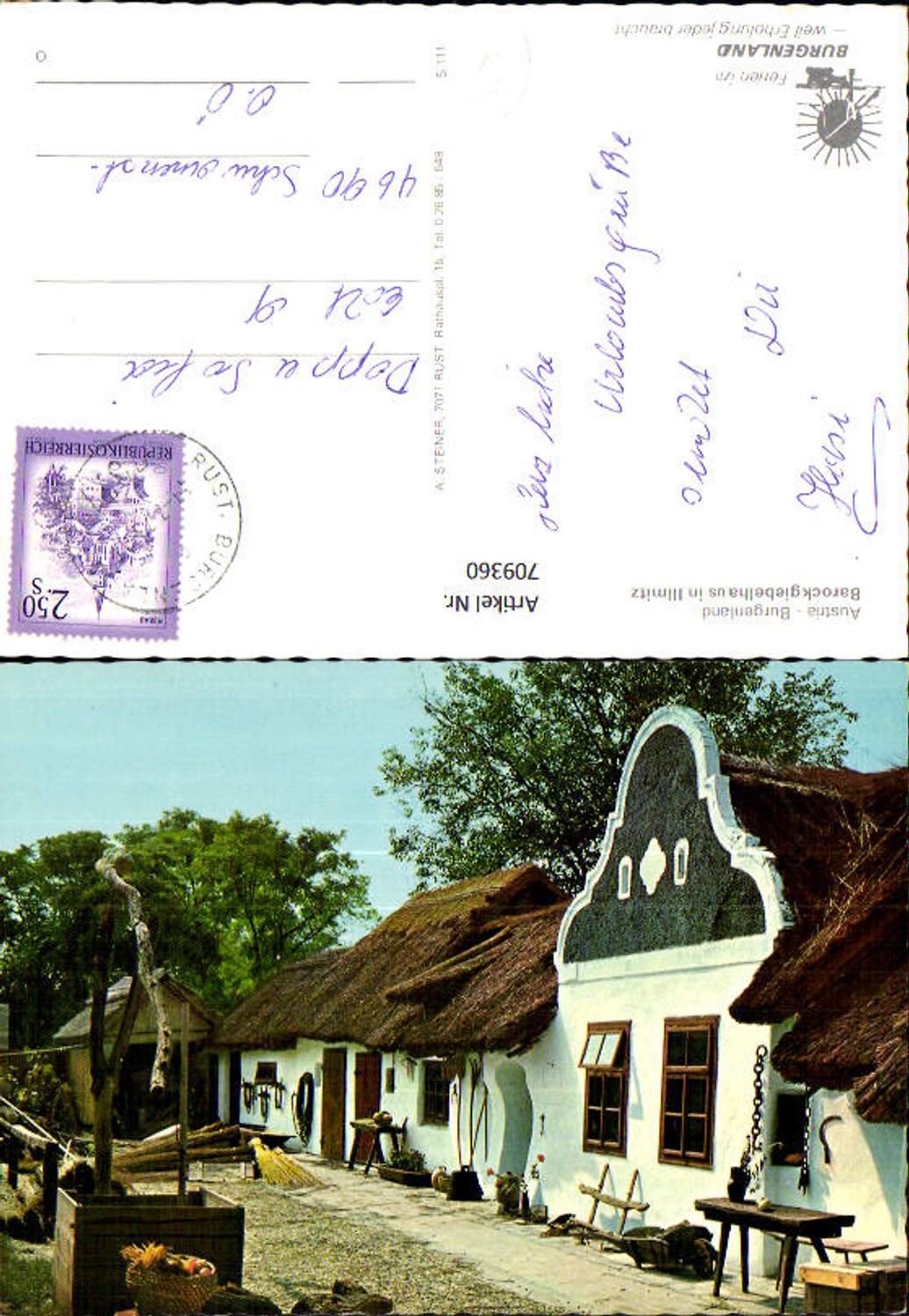 709360 Illmitz Barockgiebelhaus Haus