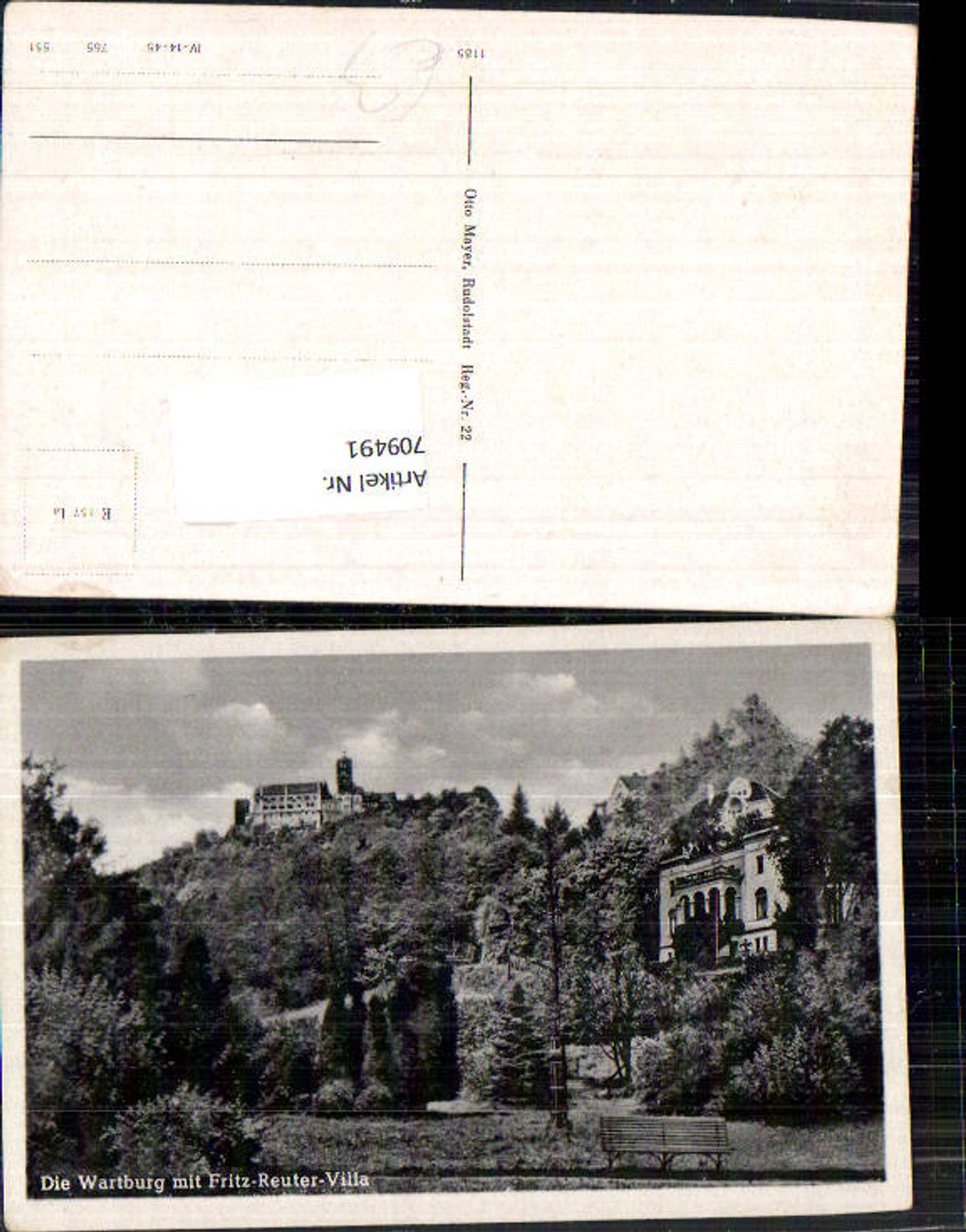 709491 Fritz Reuter Villa Eisenach