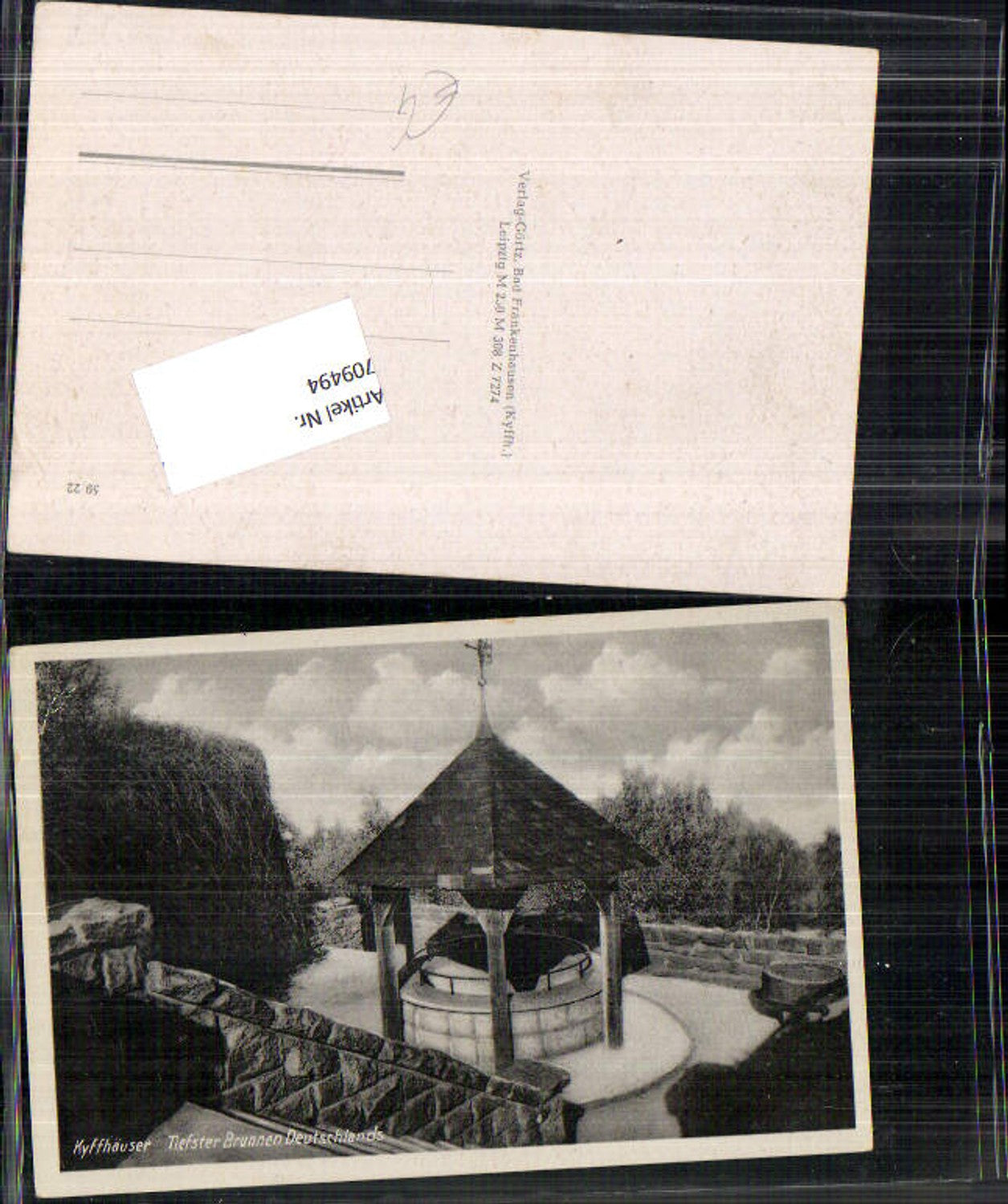 709494 Kyffhäuser Brunnen Bad Frankenhausen
