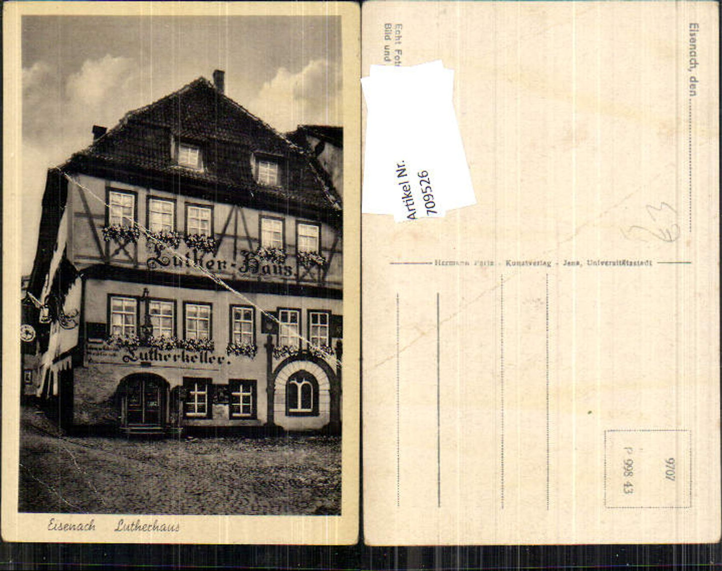 709526 Eisenach Luther House Martin Luther