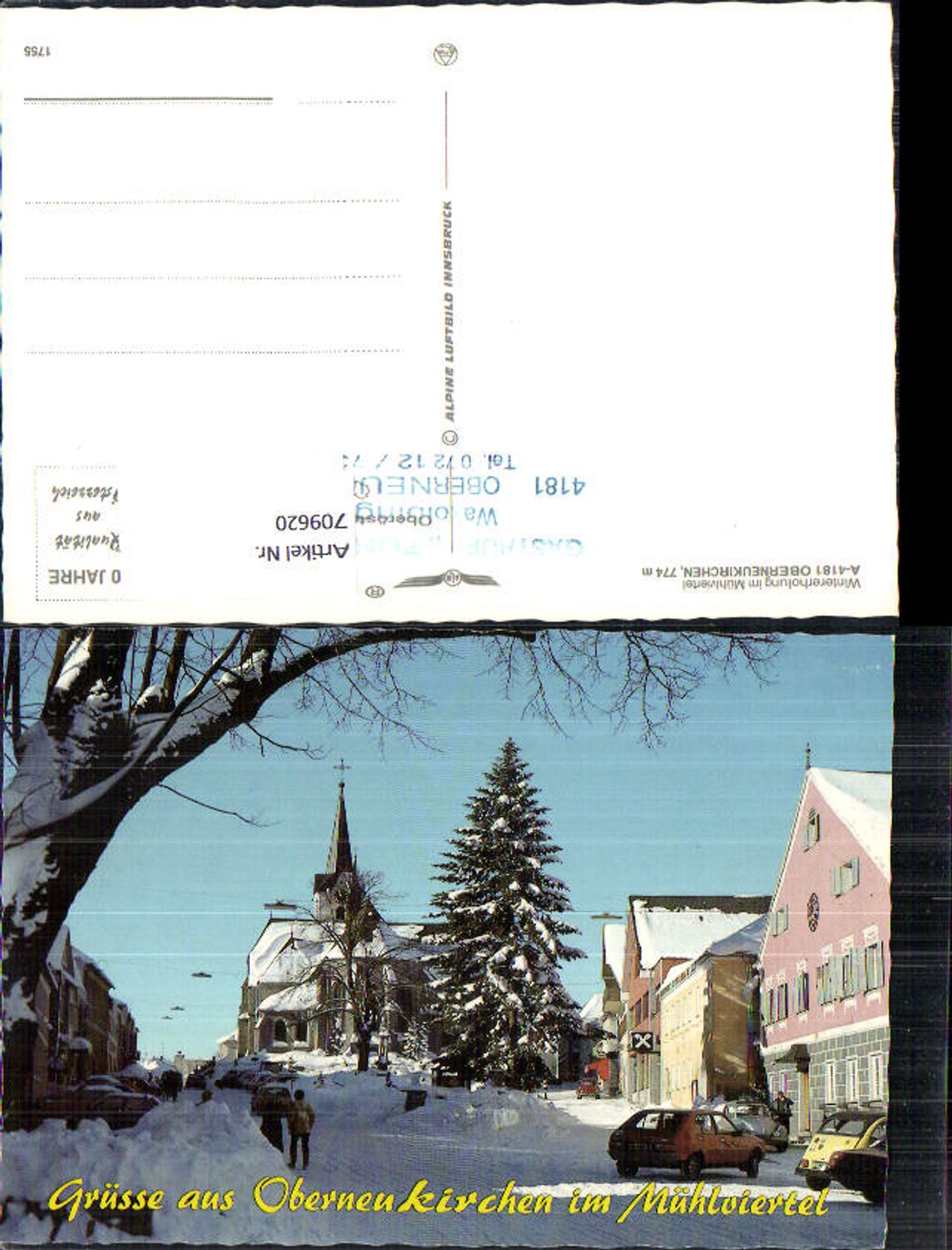 709620 Oberneukirchen pub Alpine Luftbild
