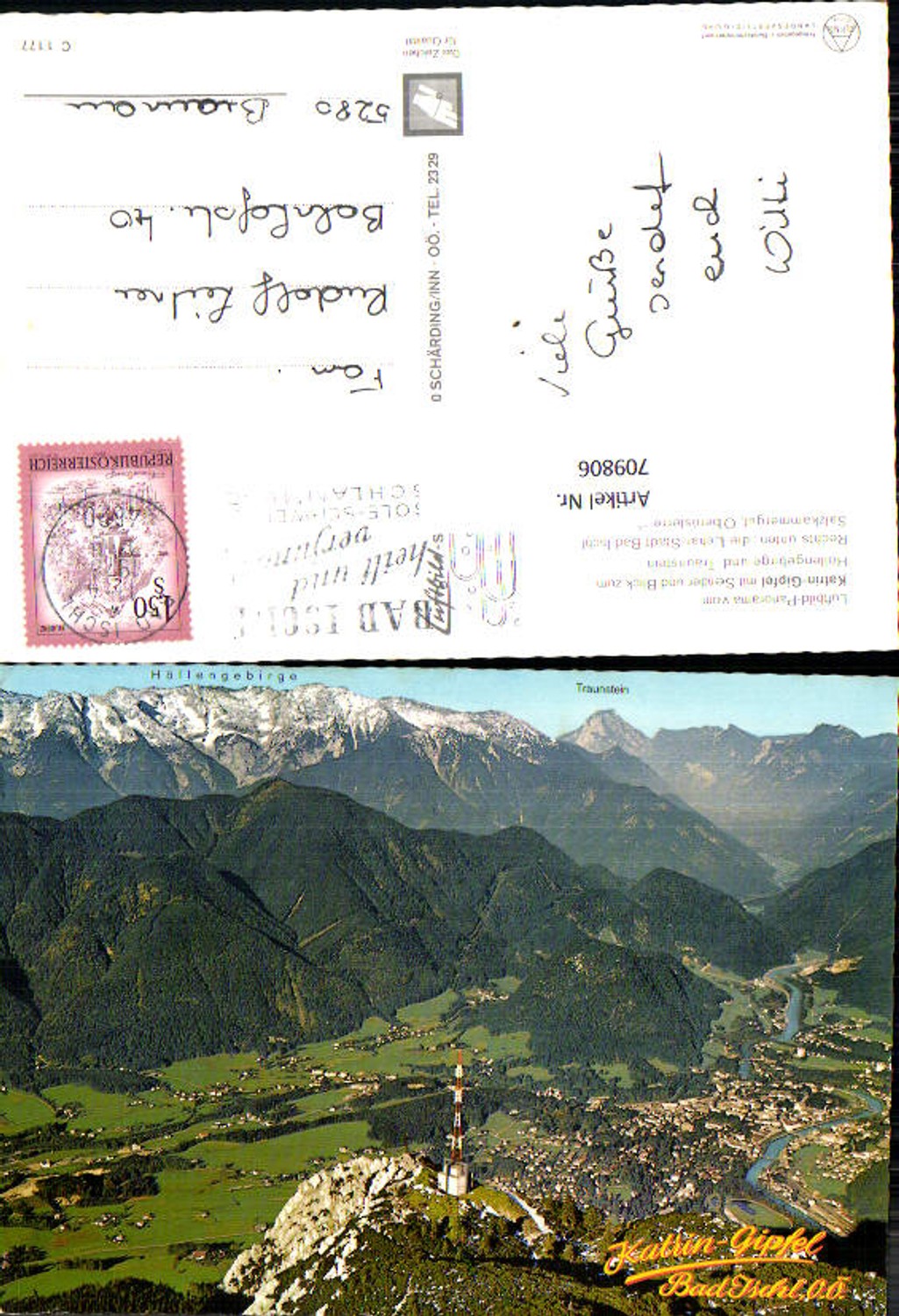 709806 Bad Ischl Katrin Gipfel