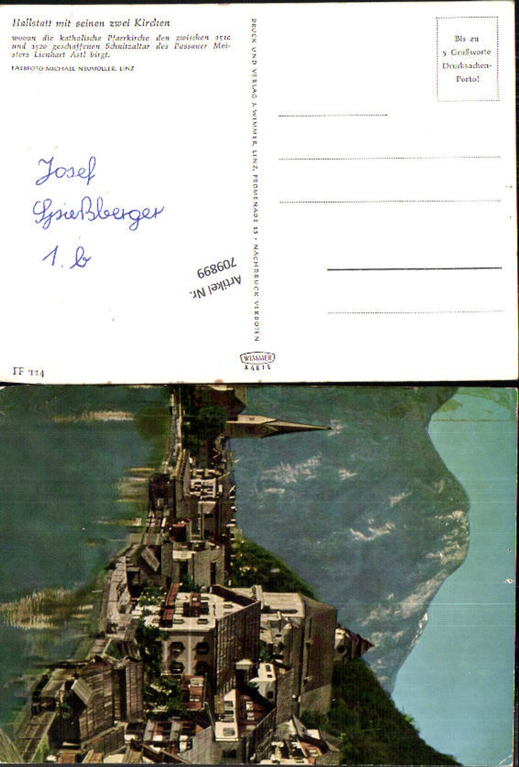 709899 Hallstatt am Hallstättersee