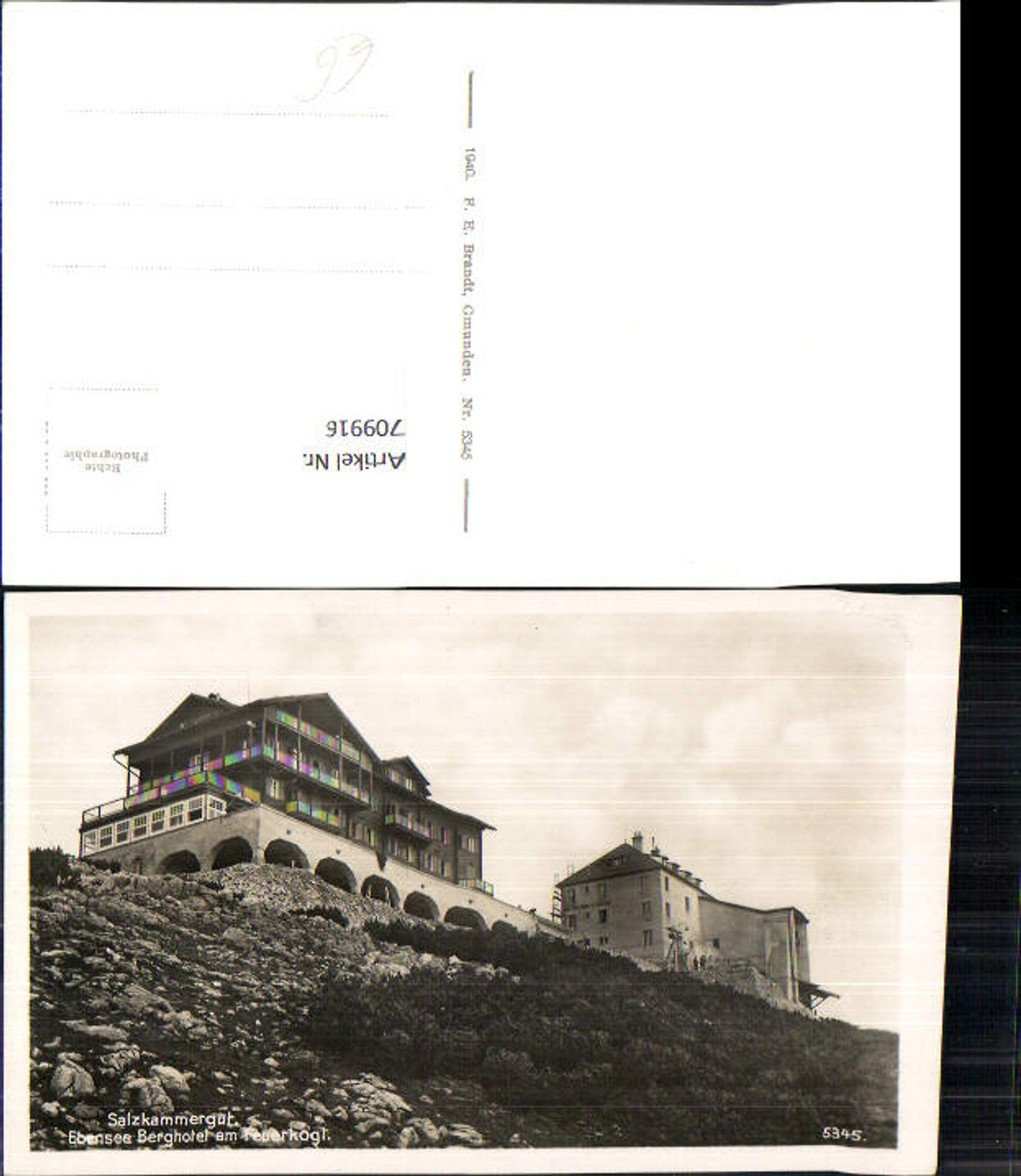 709916 Ebensee am Traunsee Feuerkogel Station