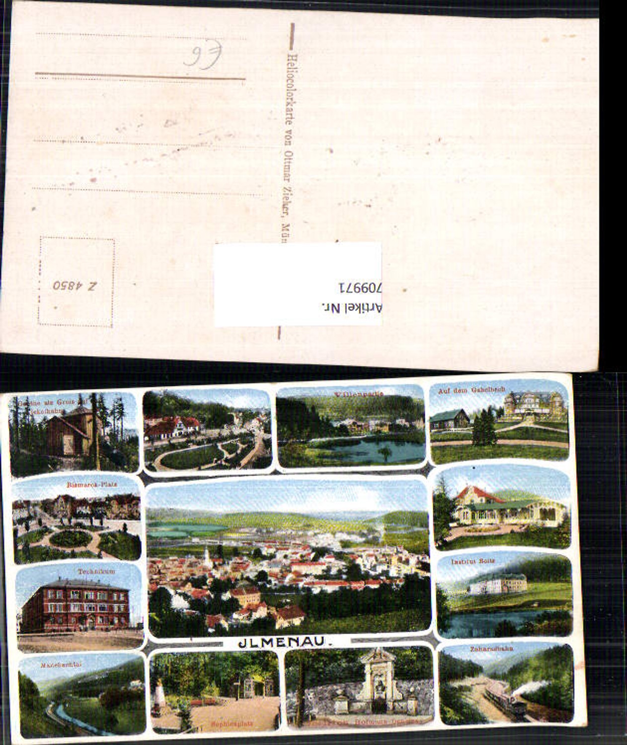 709971 Ilmenau Cogwheel Railway Villas