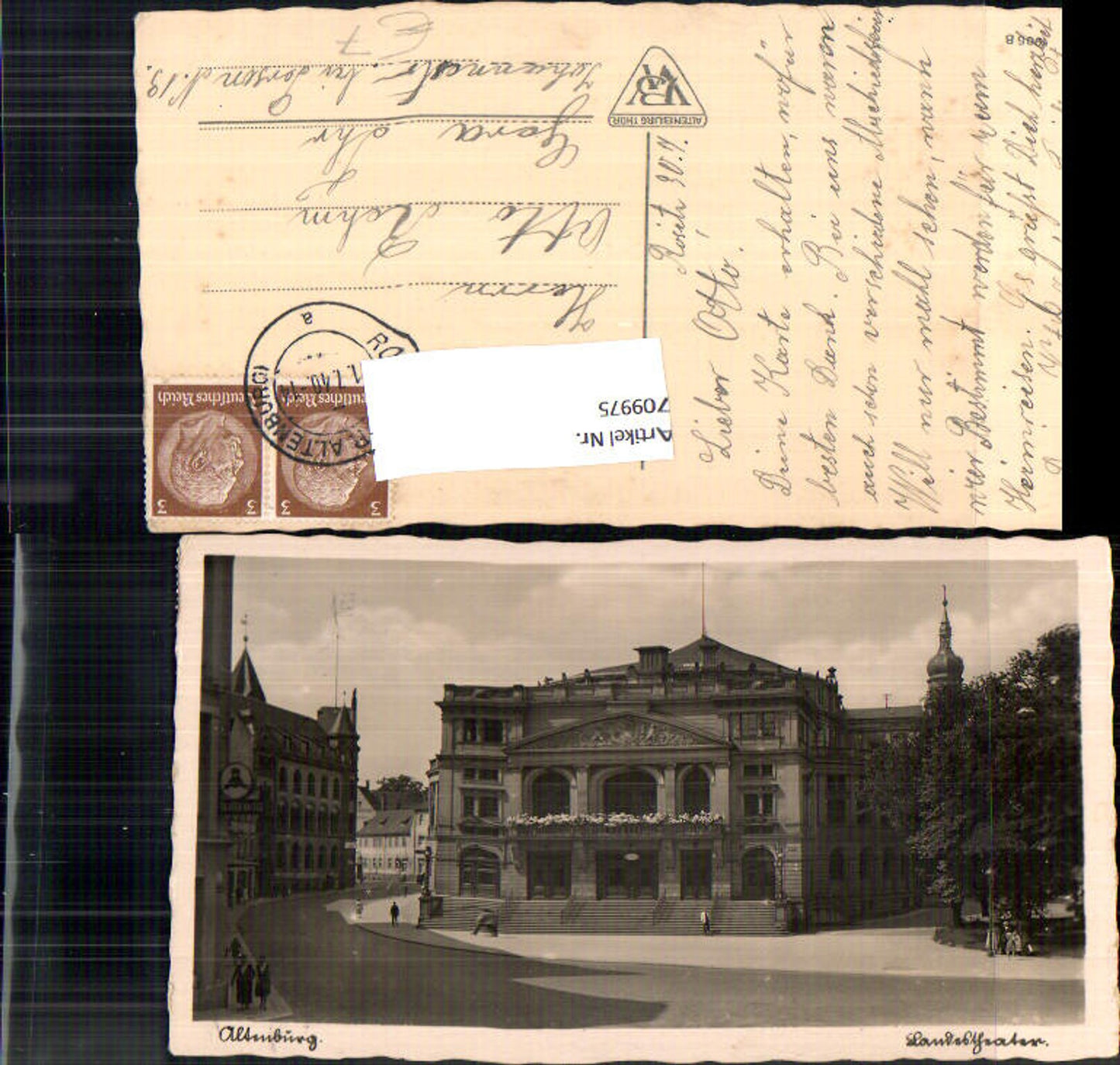 709975 Altenburg Landestheater Theater
