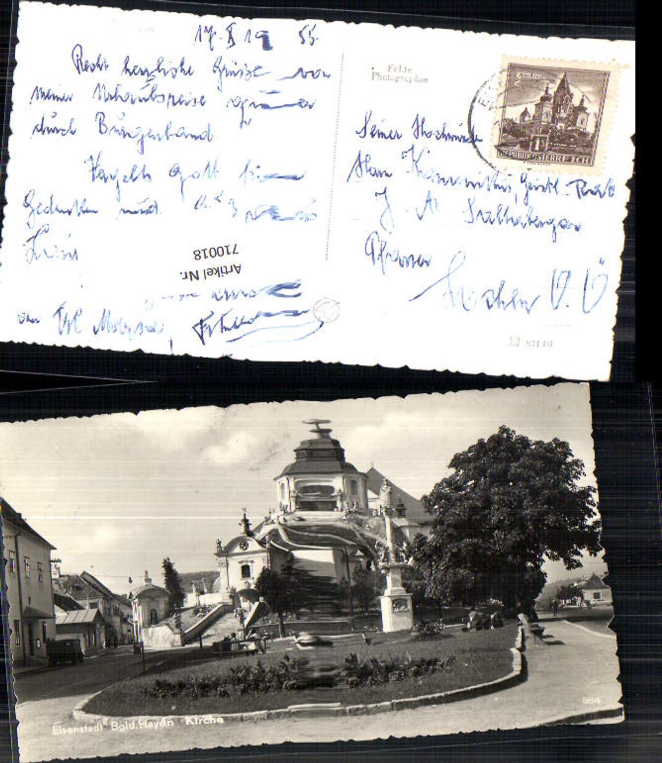 710018 Burgenland Eisenstadt Haydn Kirche