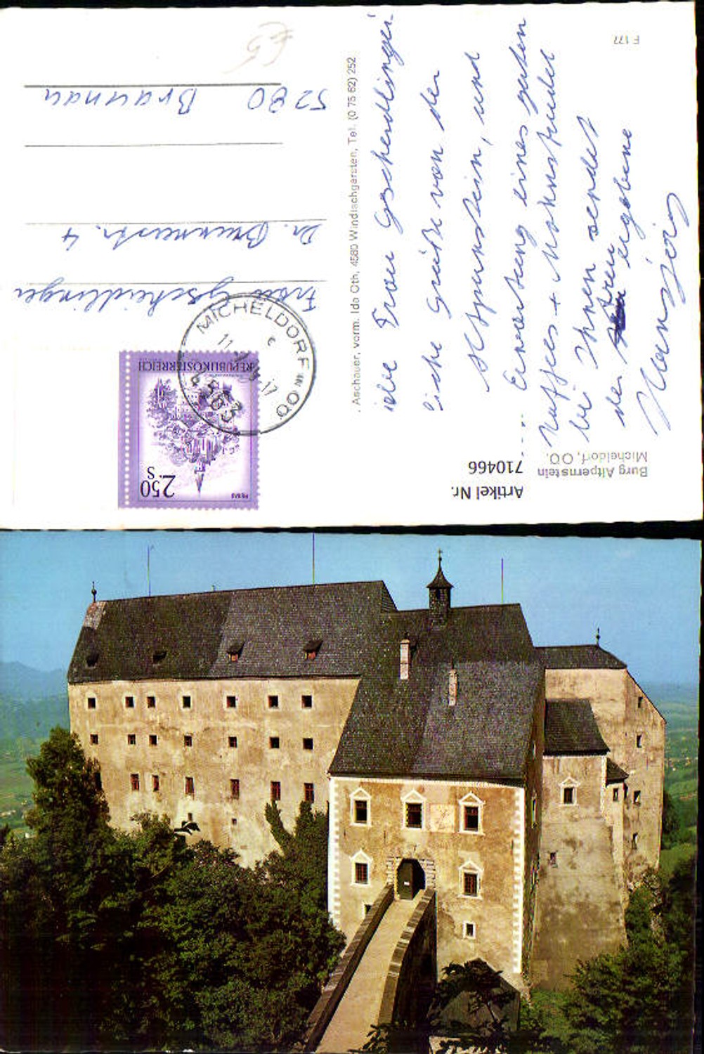 710466 Micheldorf Kremsdorf Burg Altpernstein