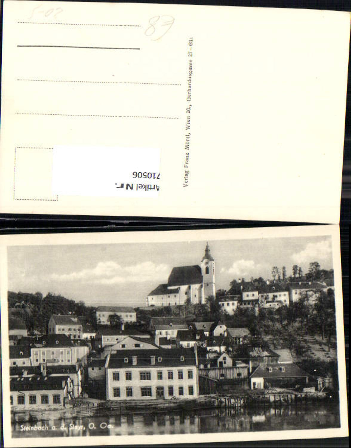 710506 Foto AK Steinbach a. d. Steyr Ansicht