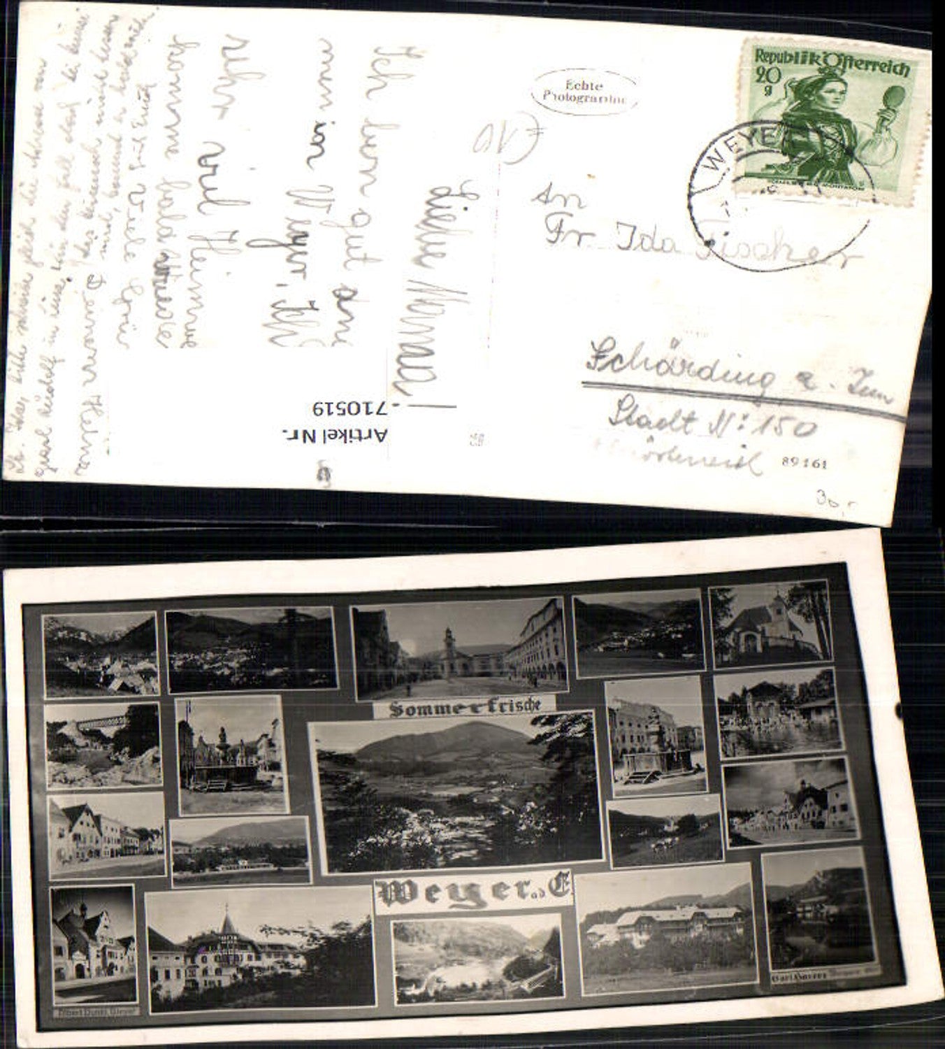 710519 Mehrbild AK Weyer Ansichten