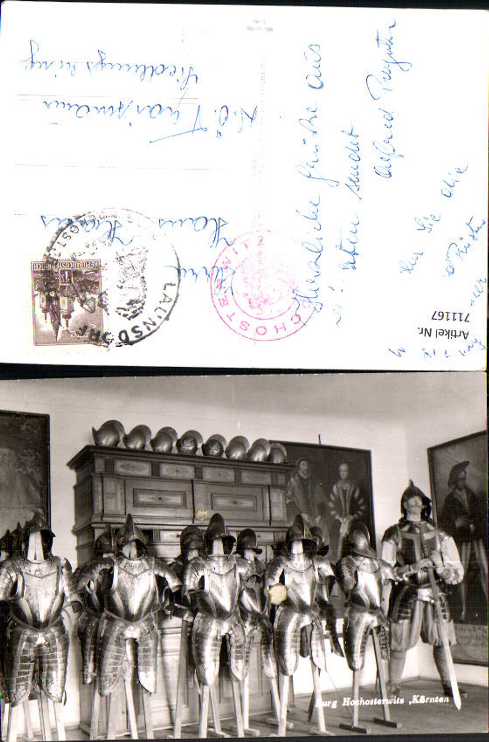 711167 Launsdorf Burg Hochosterwitz Knight's Armor Knight's Armor