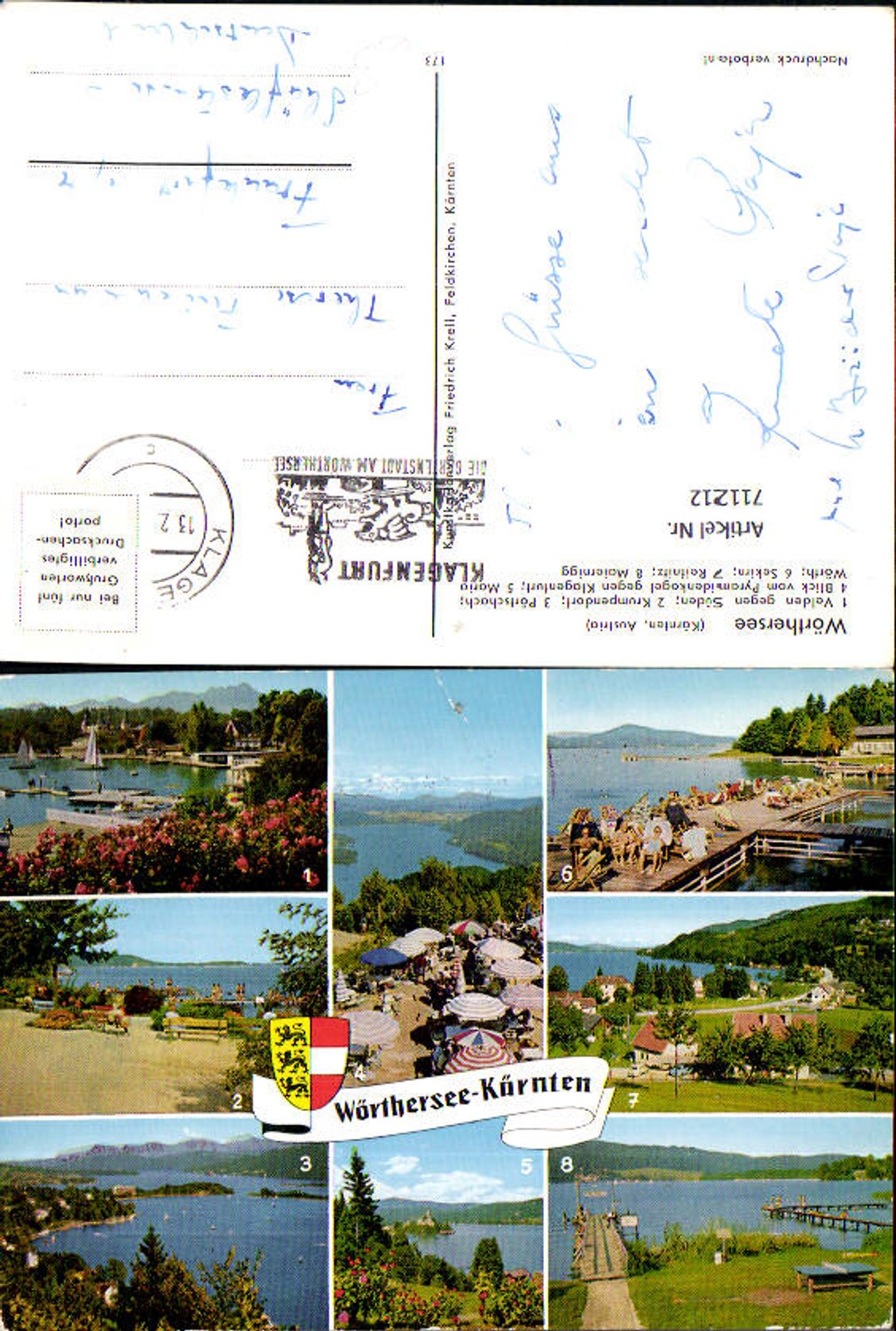 711212 More picture AK Wörthersee Velden Krumpendorf Pörtschach Reifnitz Maiernigg
