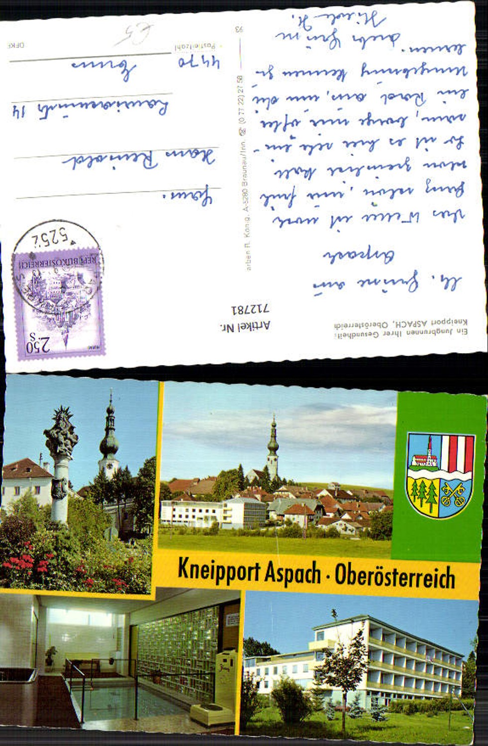 712781 Multi-image AK Kneippport Aspach Kurhaus Village Party
