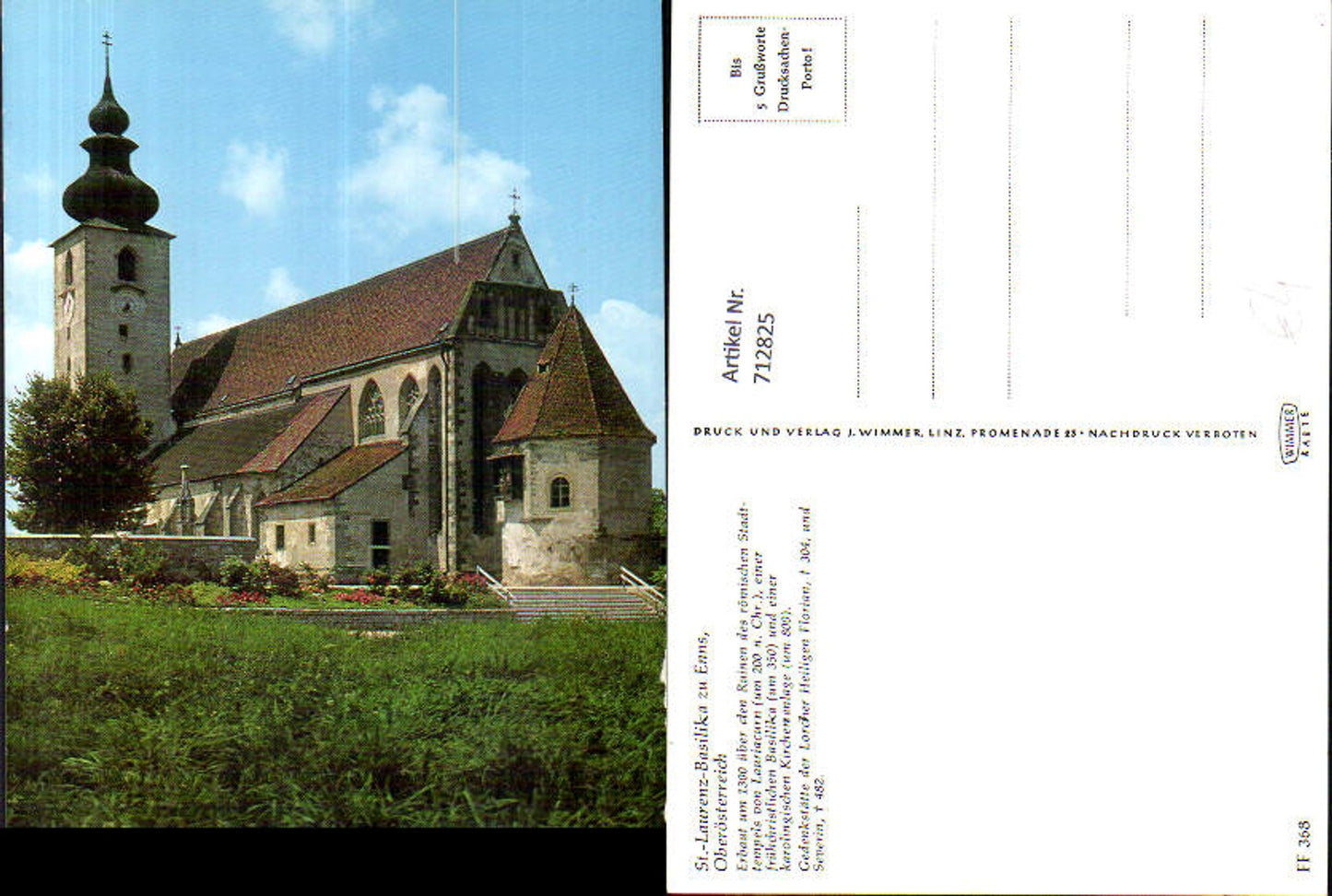 712825 Enns St. Laurenz Basilica Church