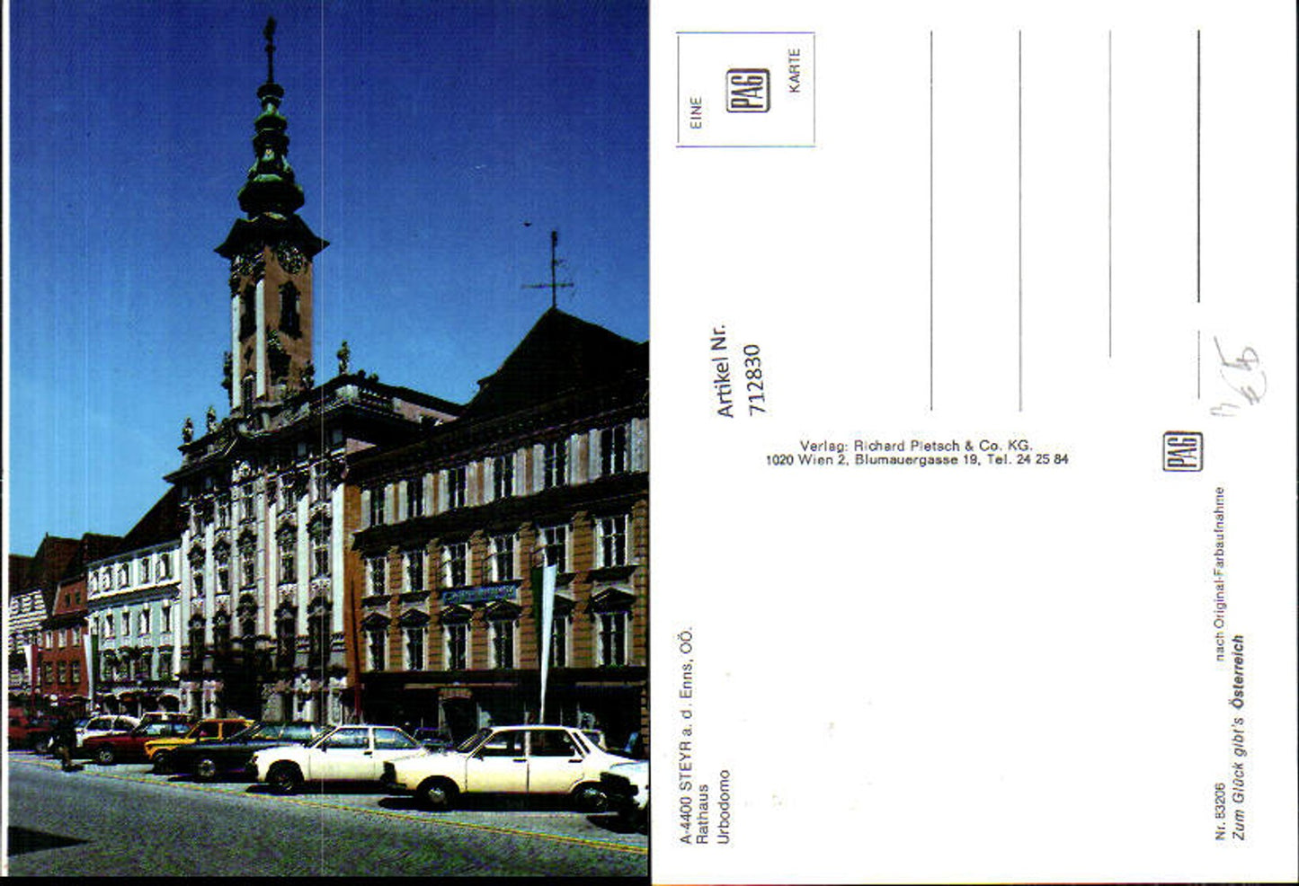 712830 Steyr ad Enns Urbodomo town hall