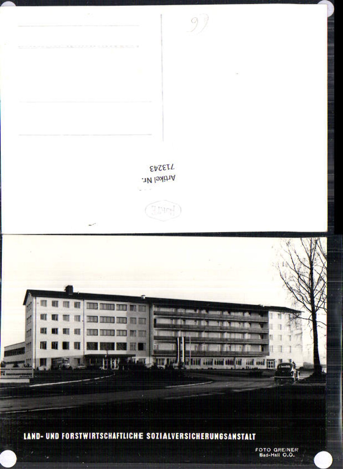 713243 Bad Hall Land- und Forstwirtschaftliche Sozialversicherungsanstalt
