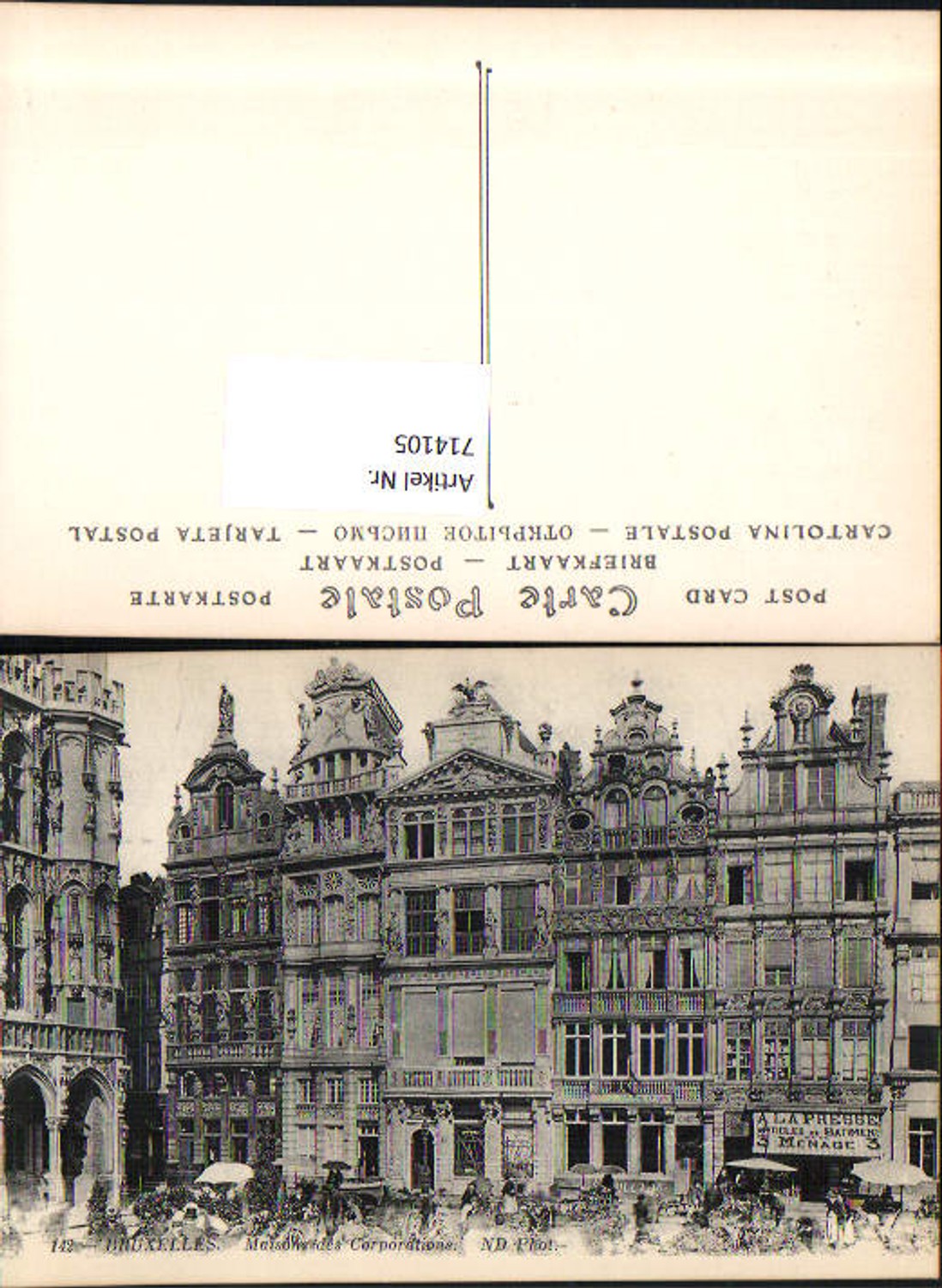 714105 Brüssel Bruxelles Maisons Corordions