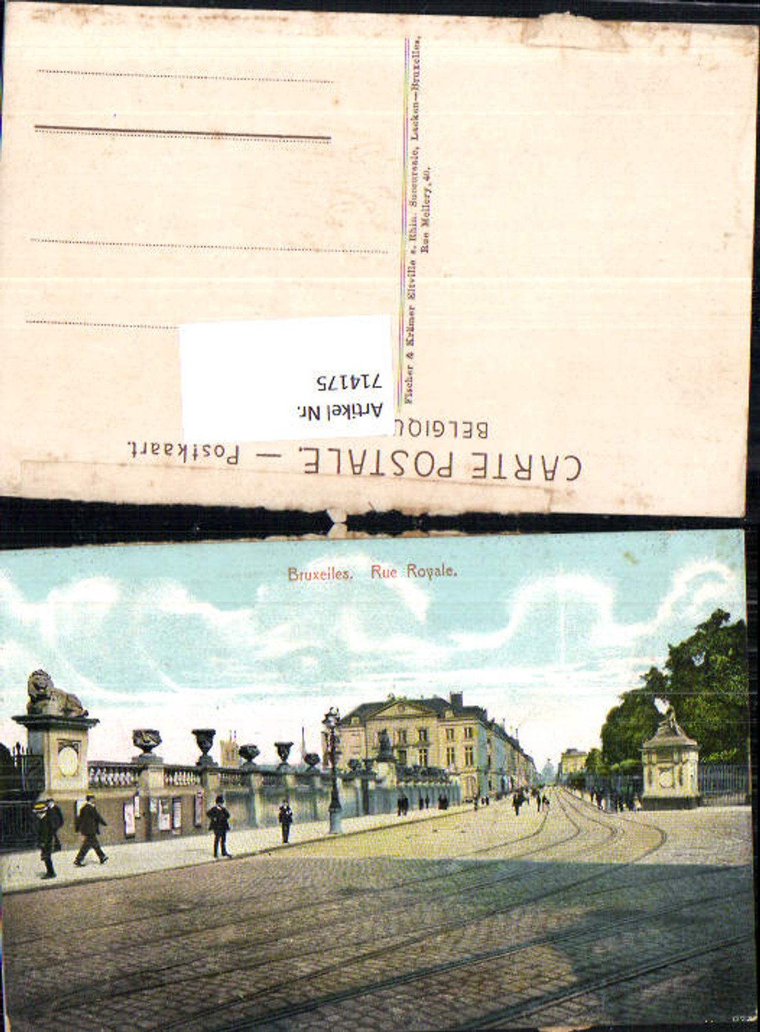714175 Brussels Bruxelles Rue Royale