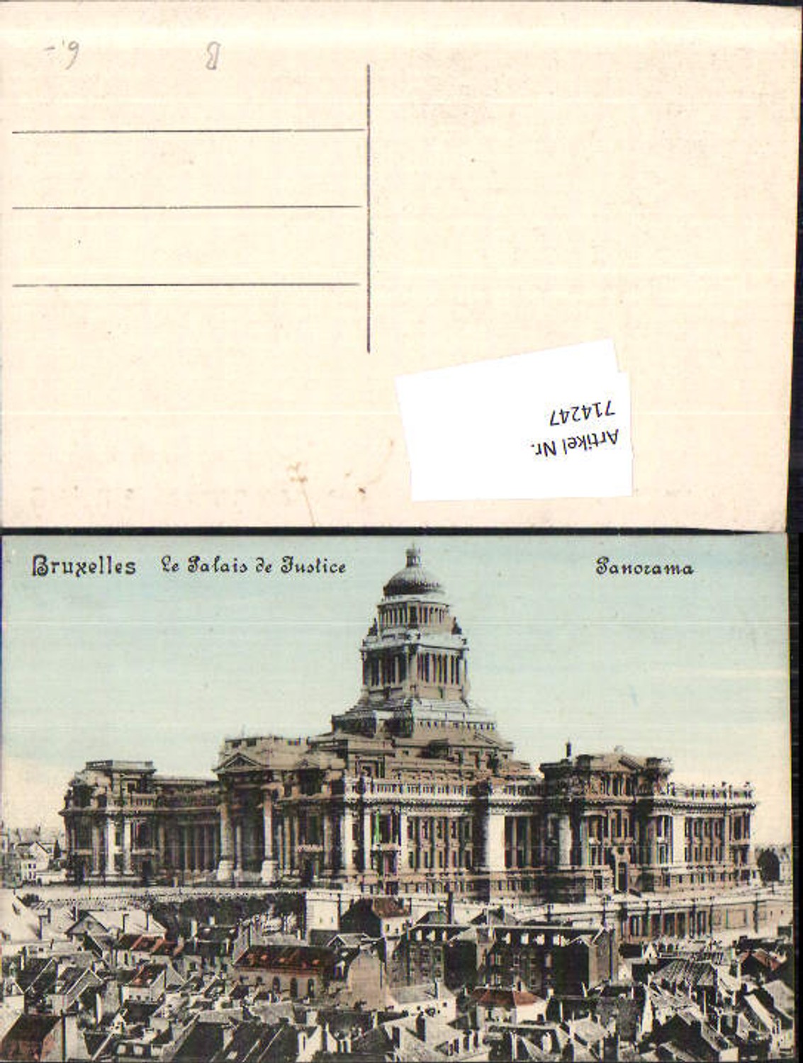 714247 Brüssel Bruxelles Palais de Justice