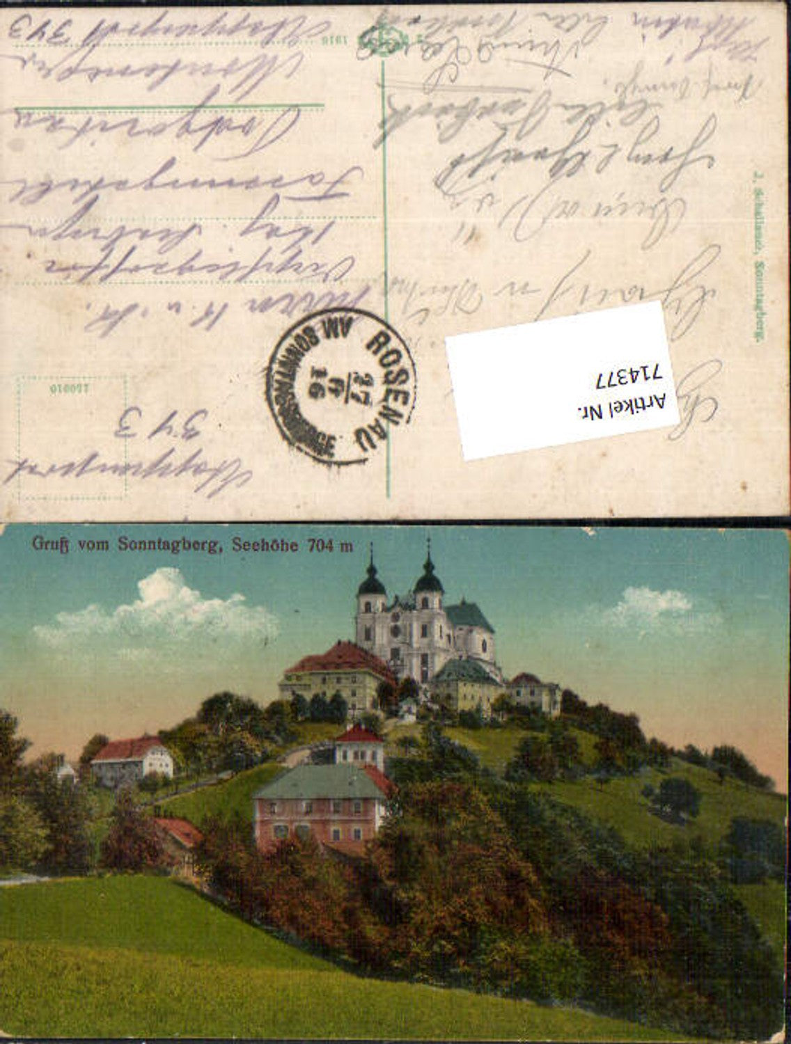 714377 Sonntagberg b. Rosenau Kematen an der Ybbs