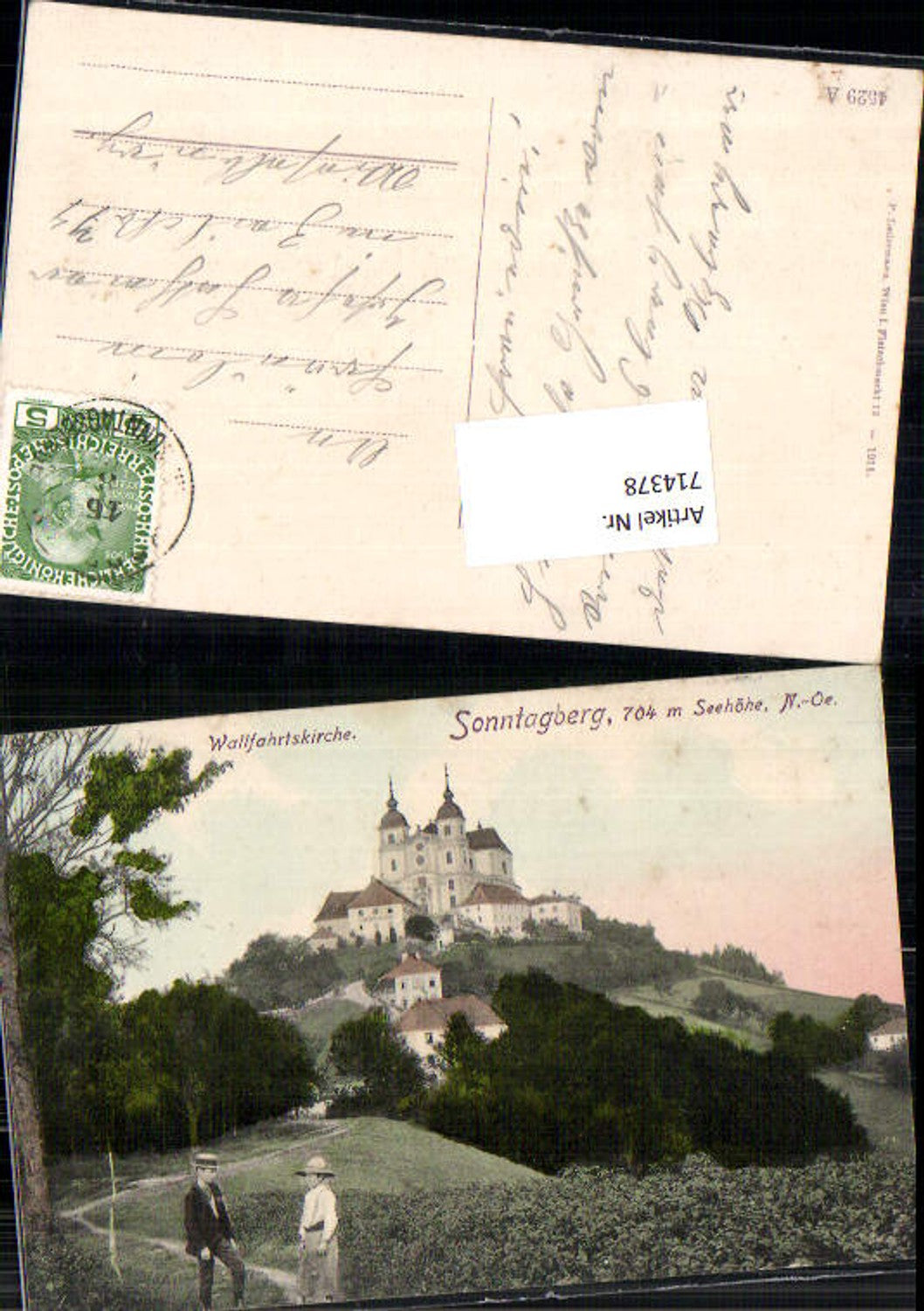 714378 Sonntagberg b. Rosenau Kematen an der Ybbs pub Ledermann 4529 A