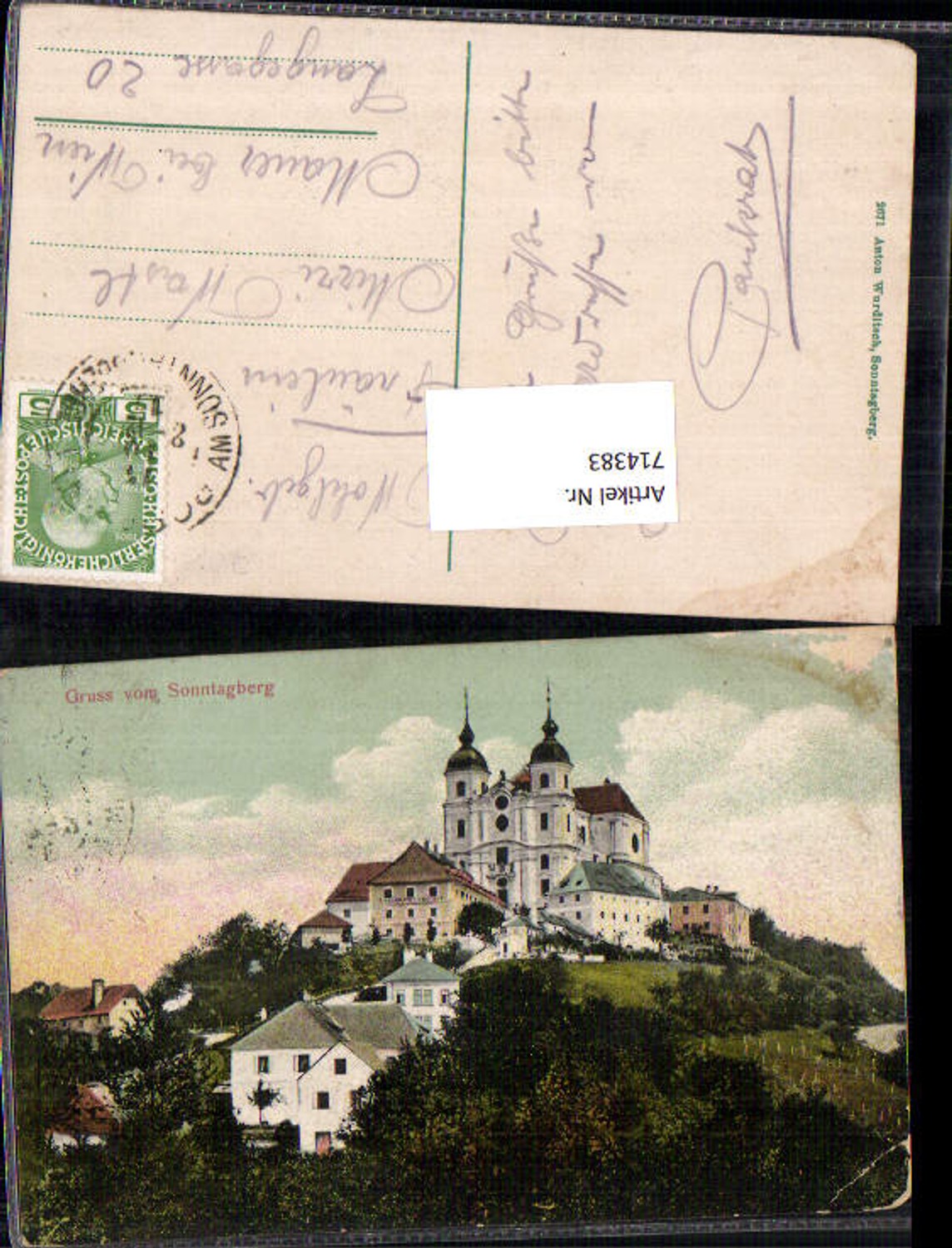 714383 Sonntagberg b. Rosenau Kematen an der Ybbs