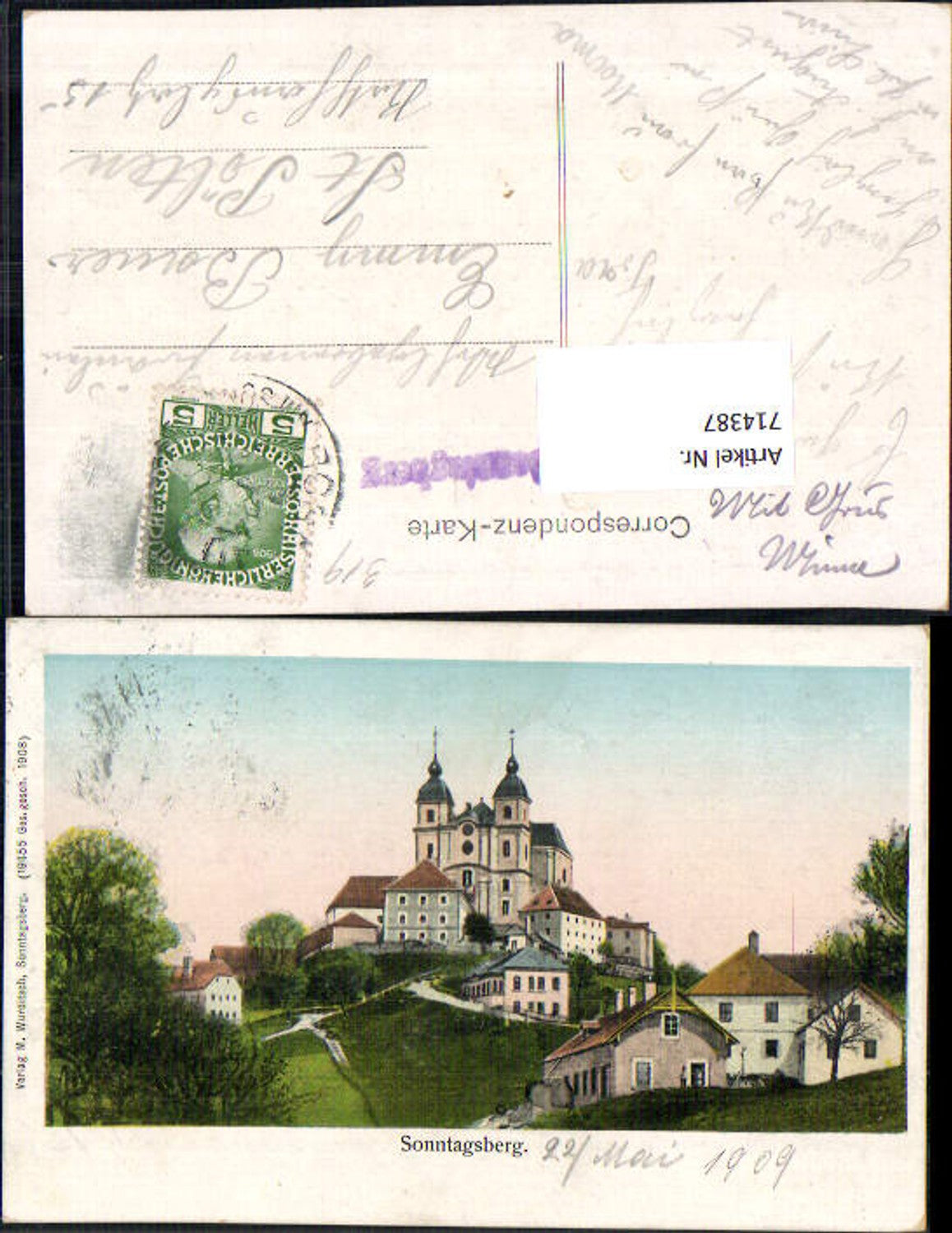 714387 Sonntagberg b. Rosenau Kematen an der Ybbs