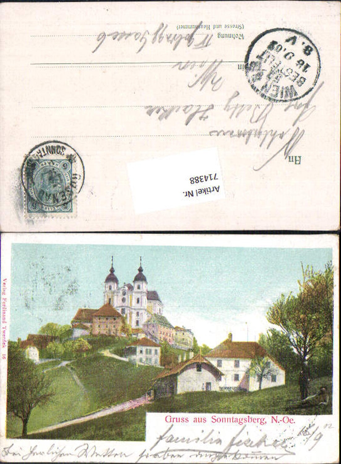 714388 Sonntagberg b. Rosenau Kematen an der Ybbs