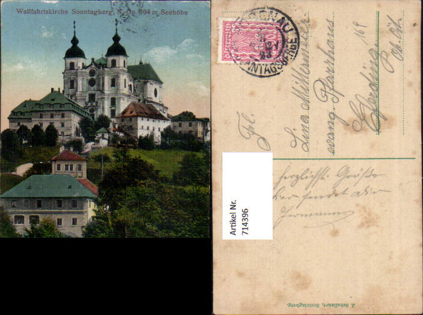 714396 Sonntagberg b. Rosenau Kematen an der Ybbs