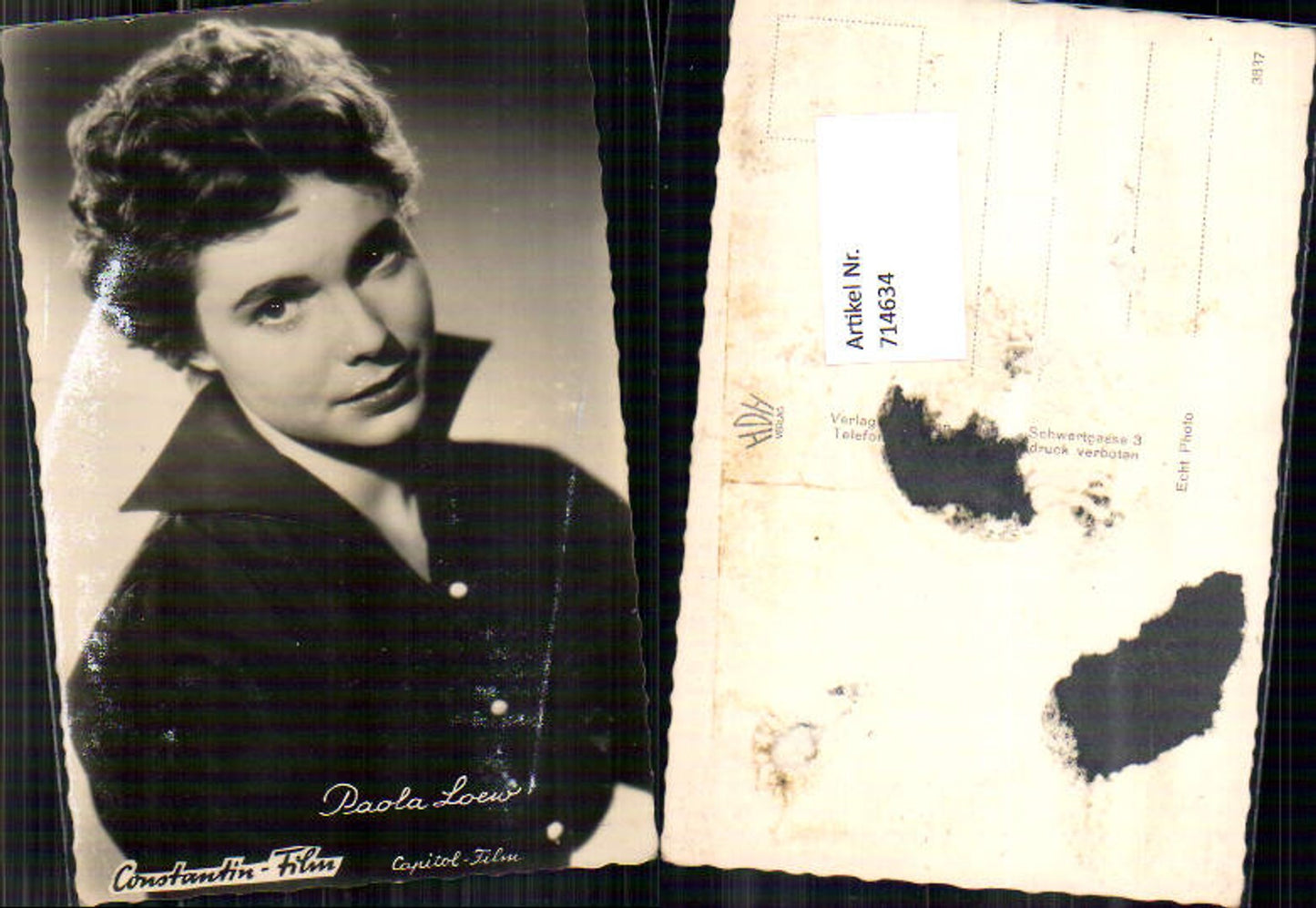 714634 Paola Loew Constantin Film Schauspielerin