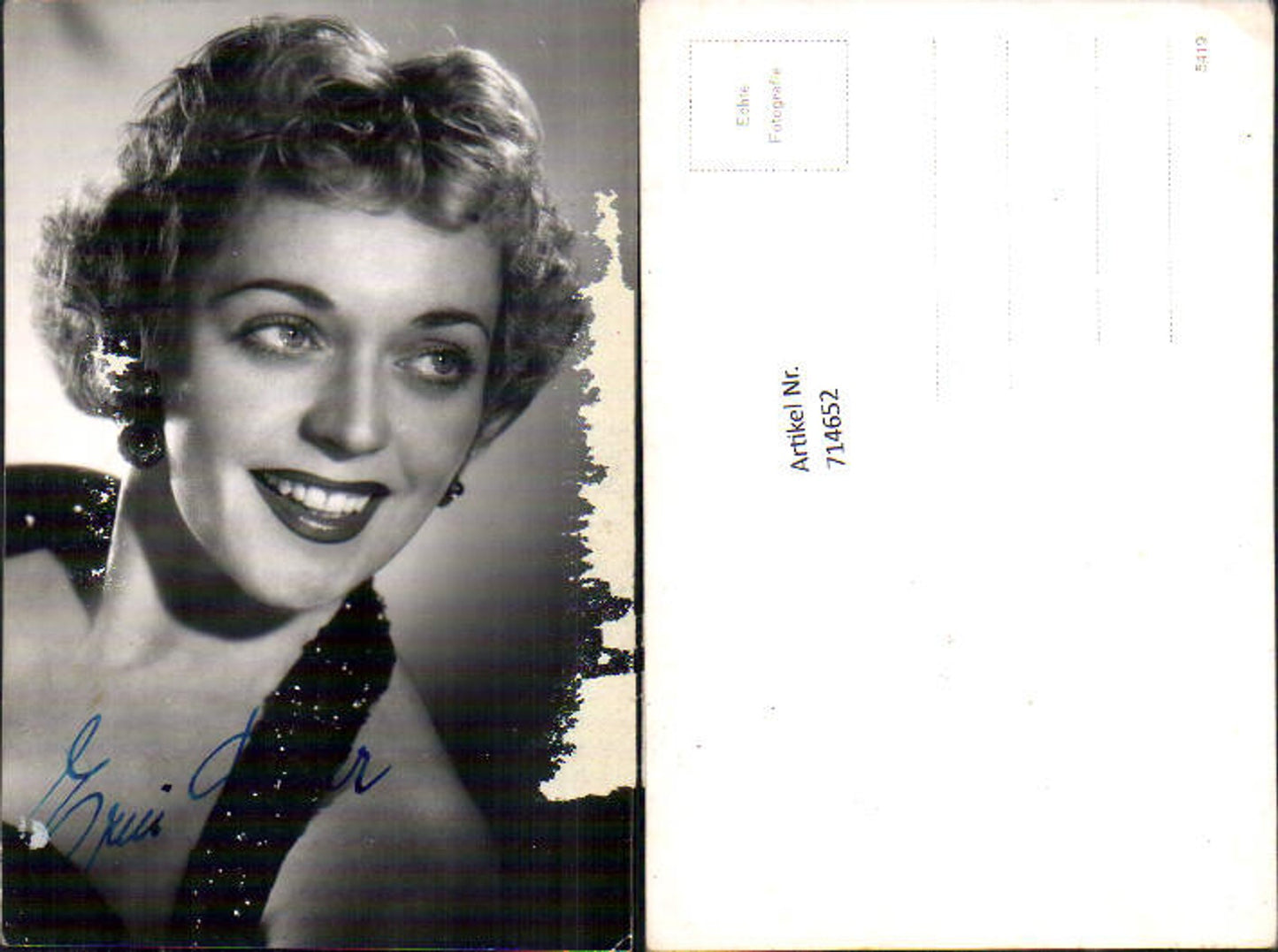 714652 Erni Bieler Wienerlied original signiert Autogrammkarte