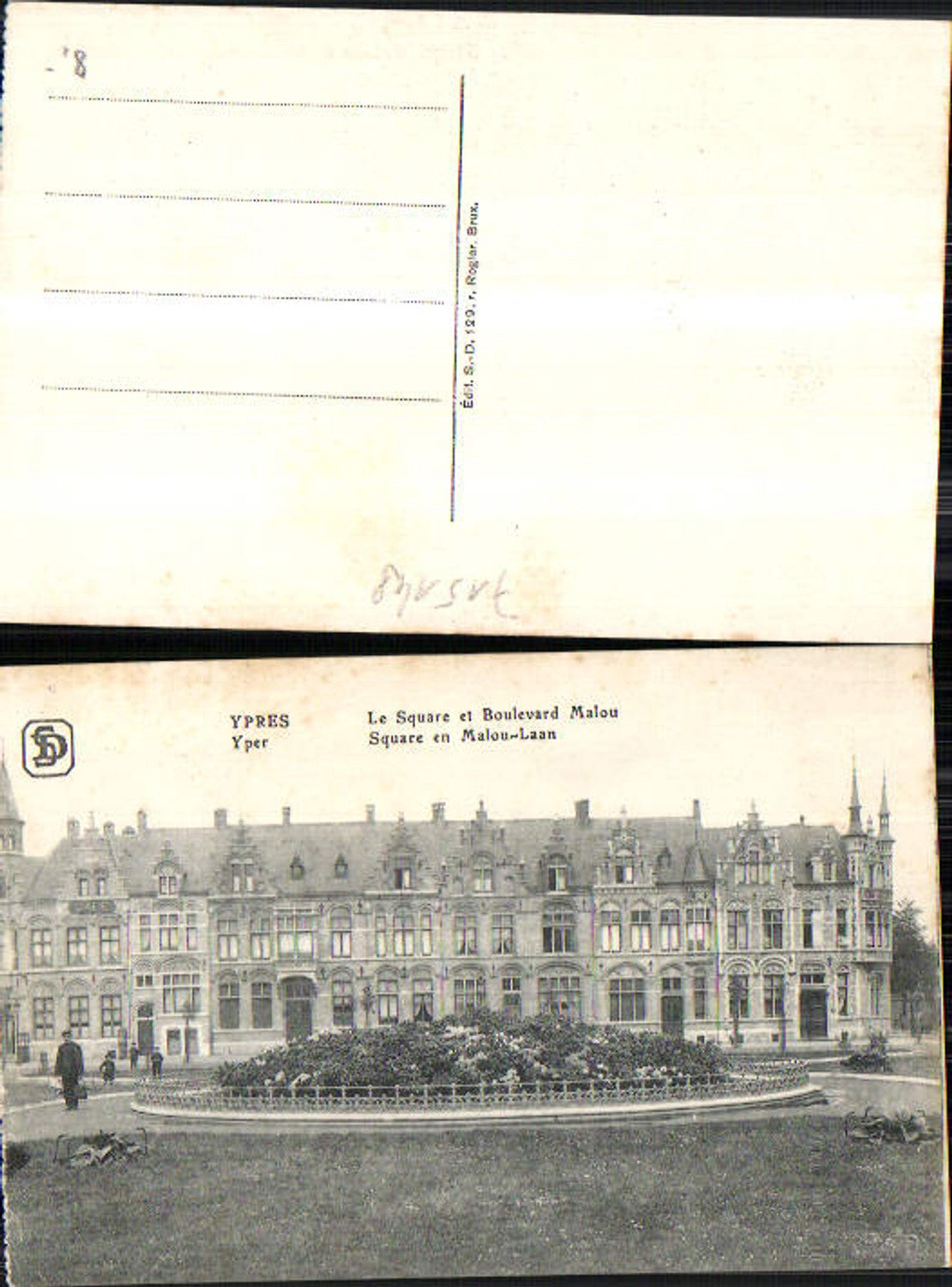 715148 Belgium Flandern Ypern Ypres Square et Boulevard Malou