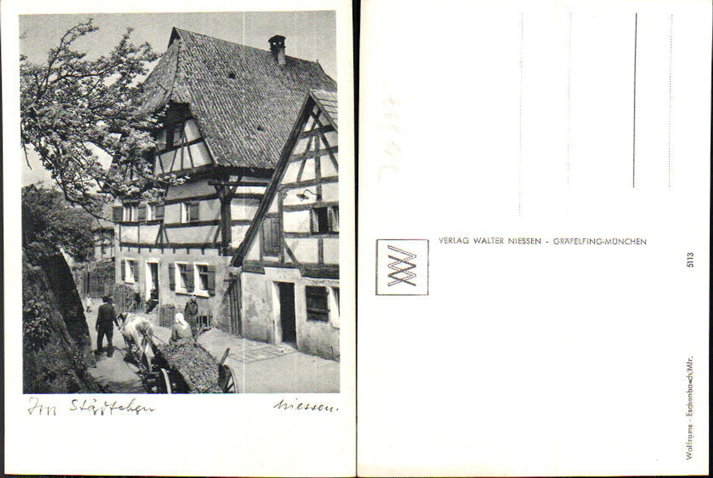 716497 Walter Niessen Gräfelfing München Eschenbach Wolframs Mittelfranken Ansbach