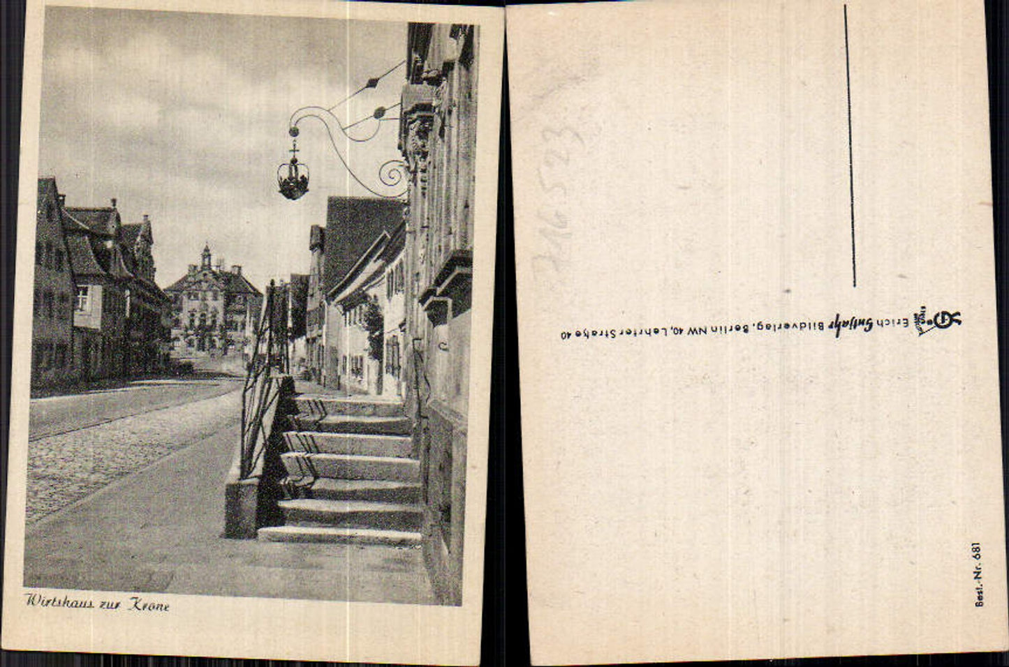 716523 Verlag Erich Gutjahr 681 Wirtshaus zur Krone Gasthaus
