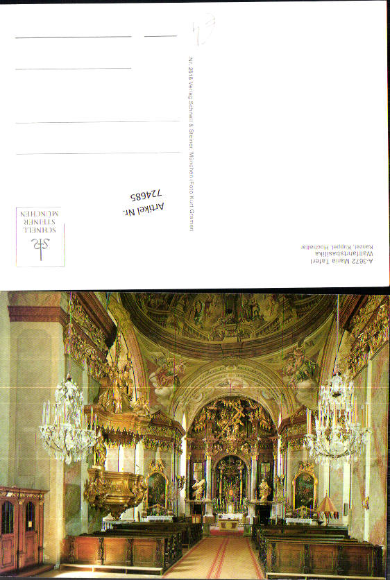 724685 Maria Taferl Wallfahrtsbasilika Kanzel