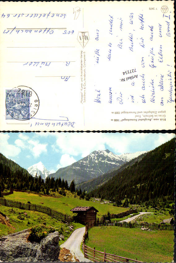 alte Ansichtskarte