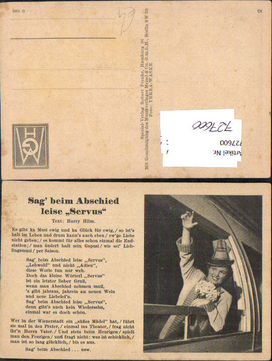 alte Ansichtskarte