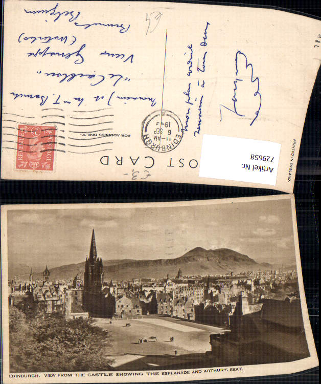 alte Ansichtskarte