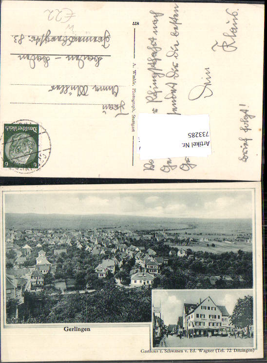 alte Ansichtskarte