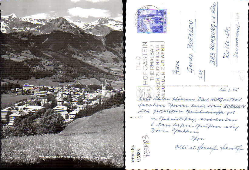 alte Ansichtskarte
