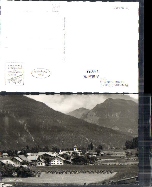 alte Ansichtskarte