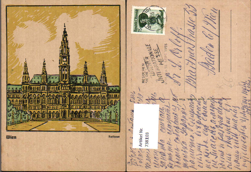 alte Ansichtskarte