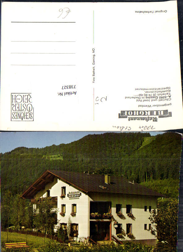 alte Ansichtskarte