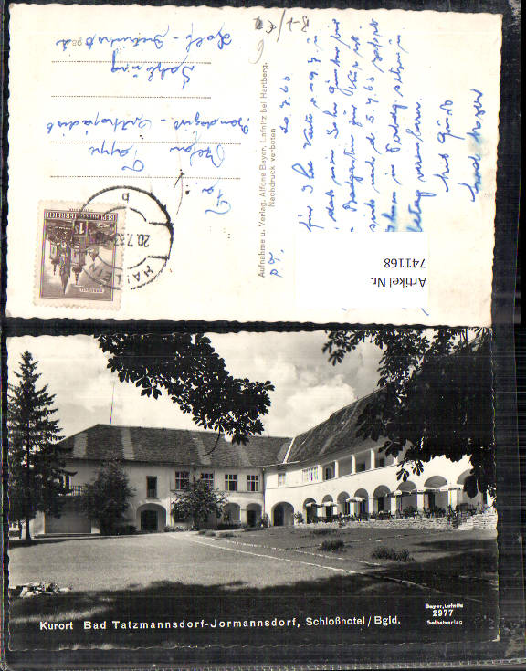 alte Ansichtskarte