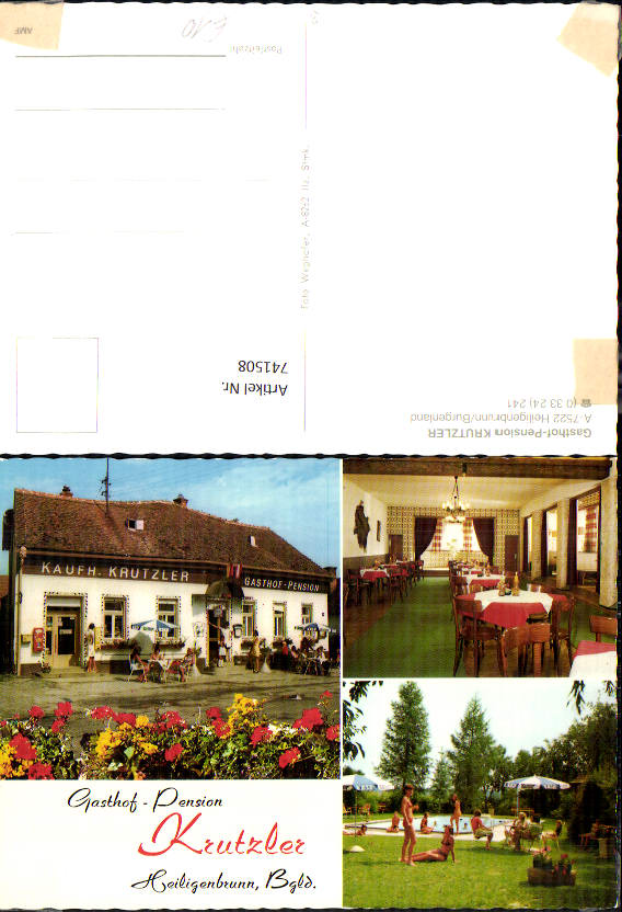 alte Ansichtskarte