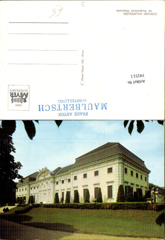 alte Ansichtskarte